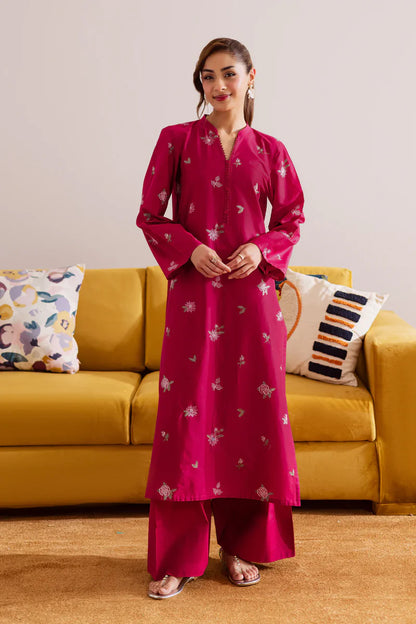 Zylphia 2PC - Embroidered Casual Pret