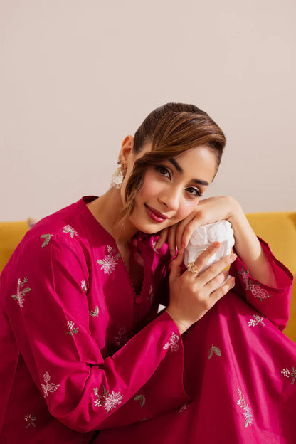 Zylphia 2PC - Embroidered Casual Pret