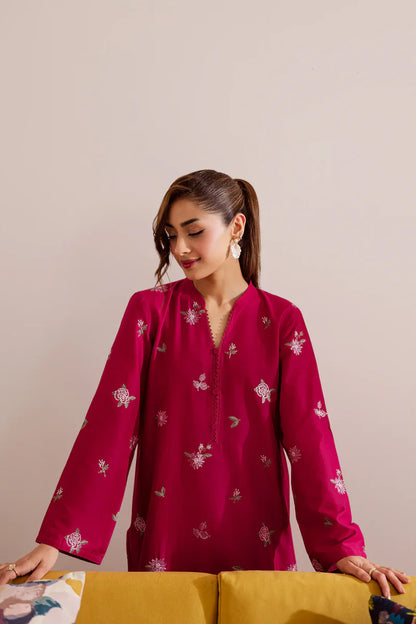 Zylphia 2PC - Embroidered Casual Pret