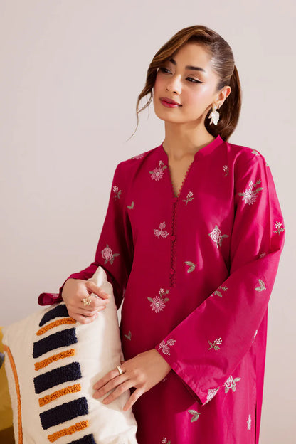 Zylphia 2PC - Embroidered Casual Pret